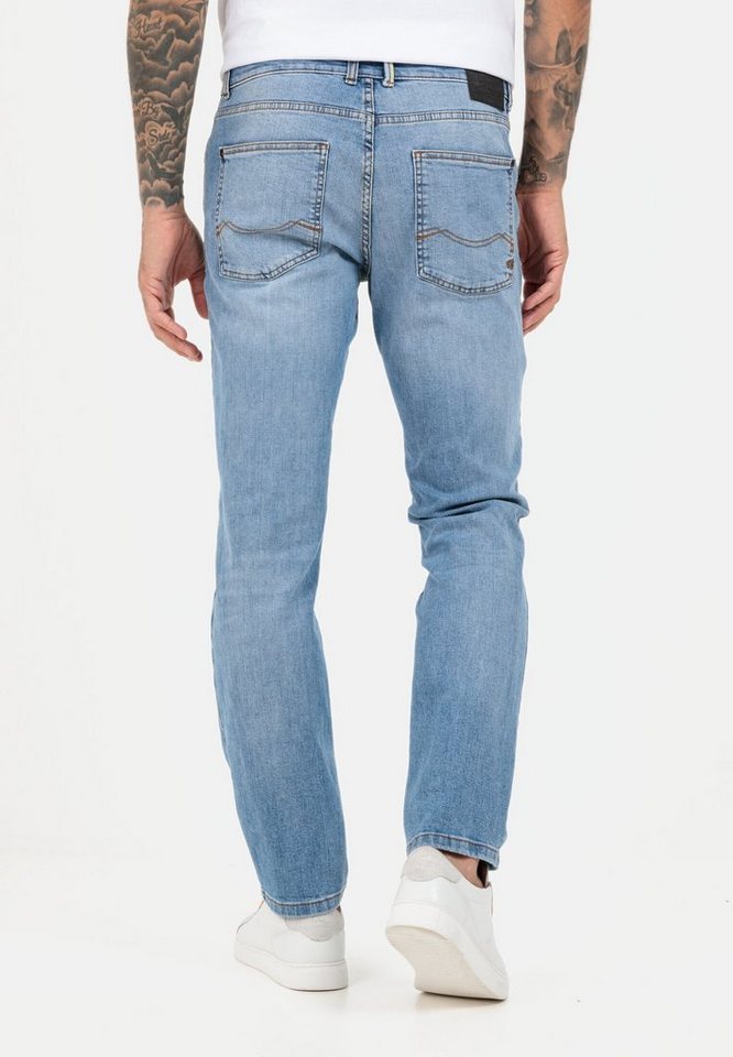 camel active Regular-fit-Jeans 5-Pocket Jeans Jeans – Bild 2 von 5