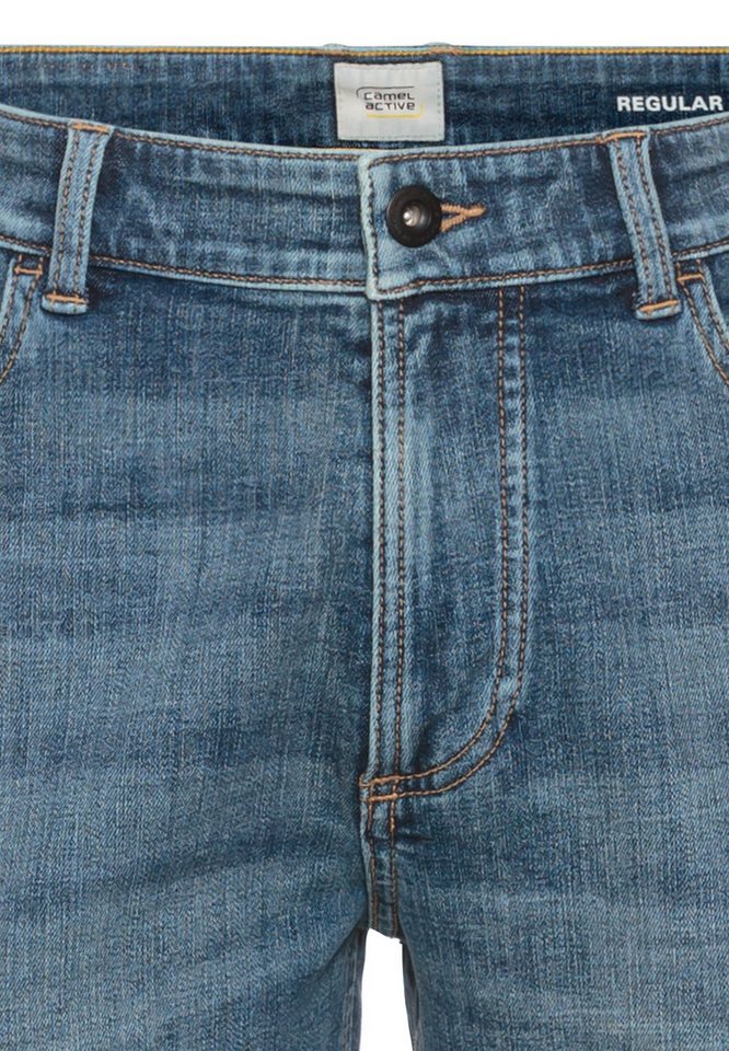 camel active Regular-fit-Jeans fleXXXactive® im Five-Pocket Style – Bild 5 von 5