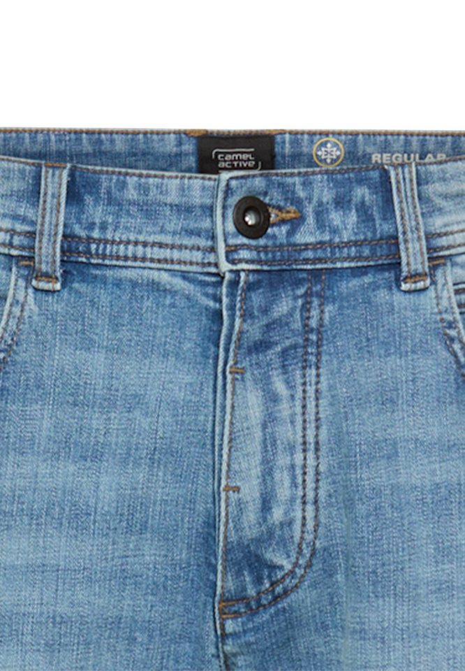 camel active Regular-fit-Jeans fleXXXactive® im Five-Pocket Style – Bild 5 von 5