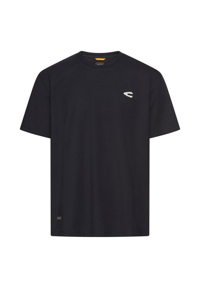 camel active Rundhalsshirt mit großem Rückenprint – Bild 2 von 5