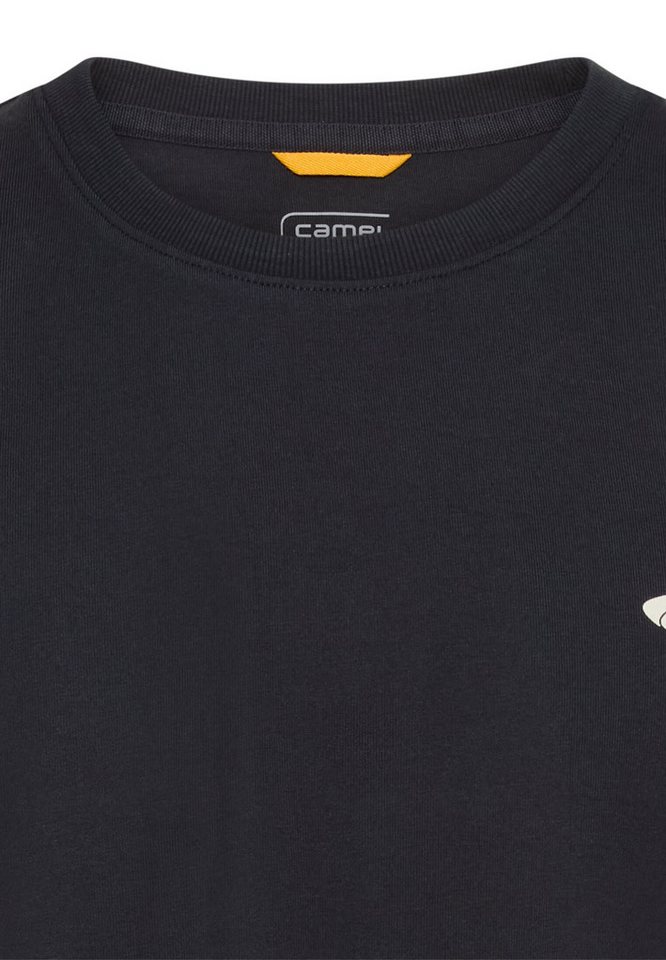 camel active Rundhalsshirt mit großem Rückenprint – Bild 5 von 5