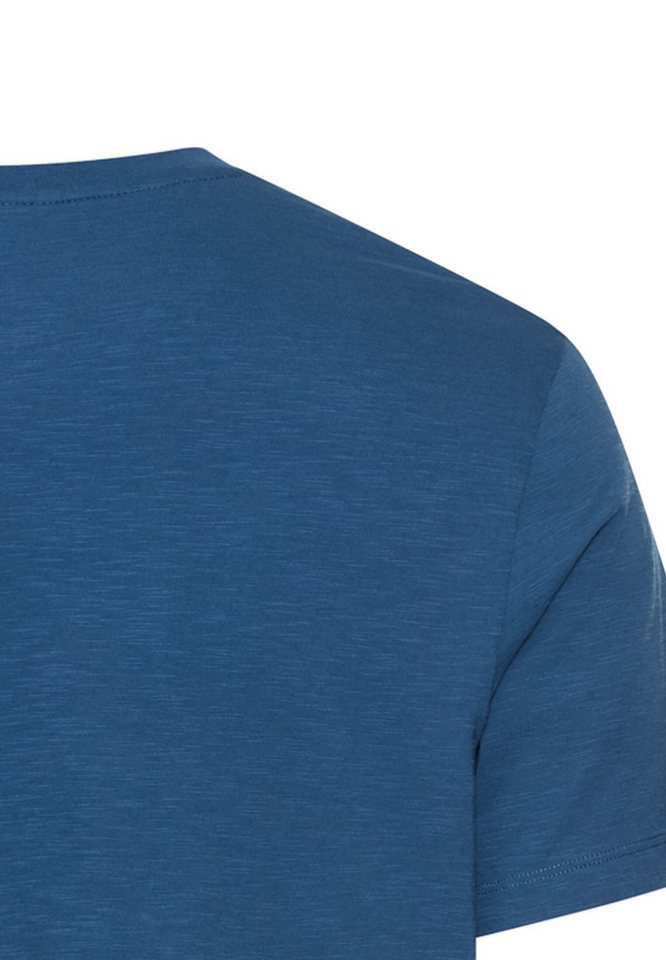 camel active Rundhalsshirt Sommershirt mit Frontprint – Bild 4 von 5