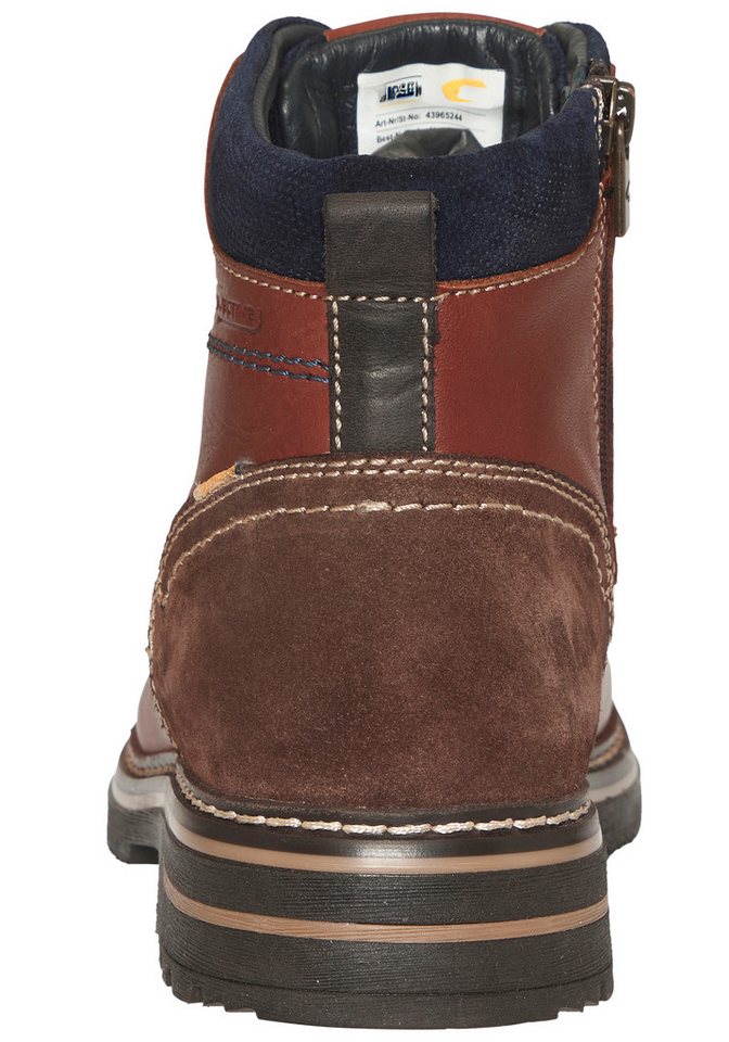 camel active Schnürboots Winterboots, Stiefel mit Reißverschluss – Bild 2 von 5