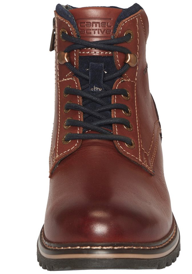 camel active Schnürboots Winterboots, Stiefel mit Reißverschluss – Bild 4 von 5