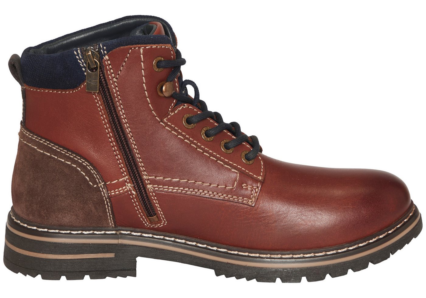 camel active Schnürboots Winterboots, Stiefel mit Reißverschluss – Bild 5 von 5