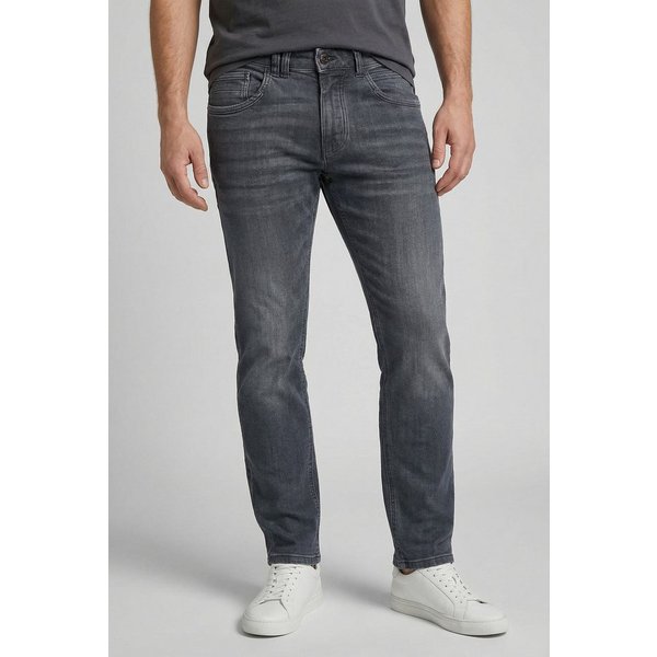 camel active Slim-fit-Jeans mit Leder-Badge