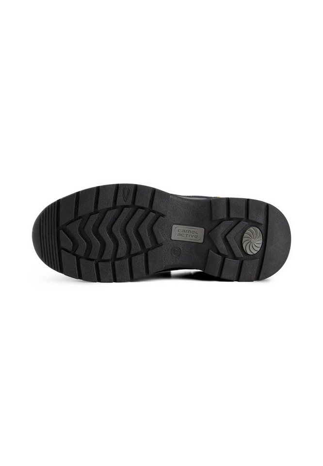 camel active Sneaker crazy horse/split SCHWARZ Sneaker – Bild 5 von 5