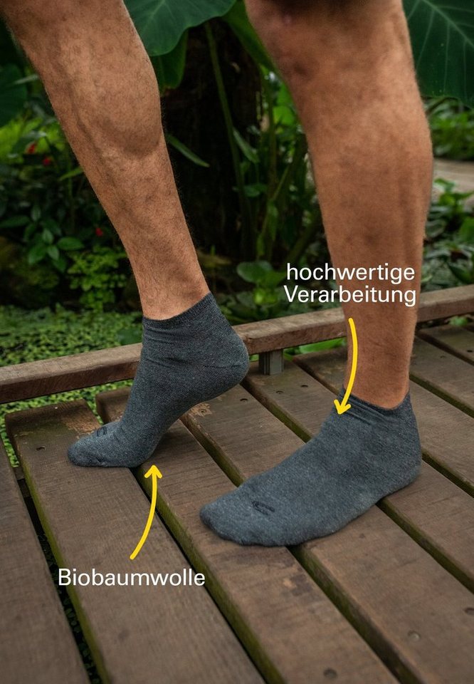 camel active Sneakersocken im 6er-Pack (Pack, 6-Paar, 6er Packung) – Bild 4 von 4