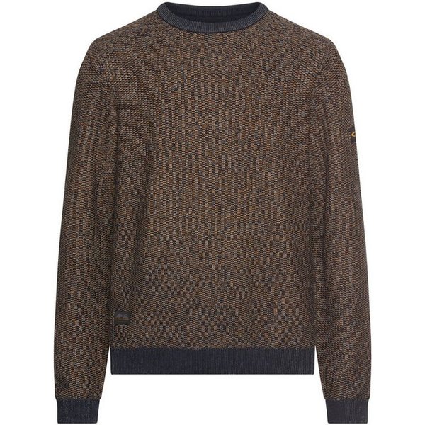 camel active Strickpullover mit strukturierter Oberfläche