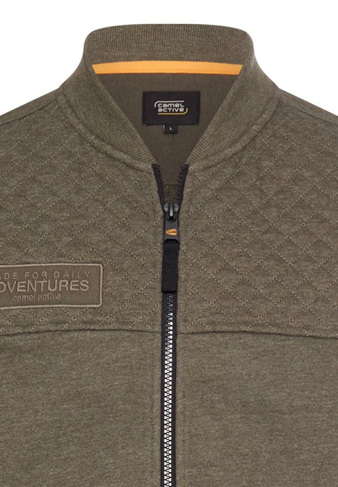 camel active Sweatjacke im Blouson-Look – Bild 3 von 4