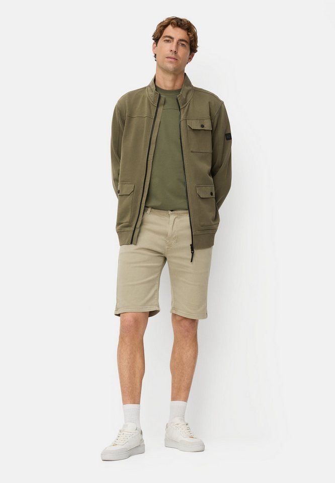 camel active Sweatjacke mit Kontrastdetails Langarm – Bild 3 von 5