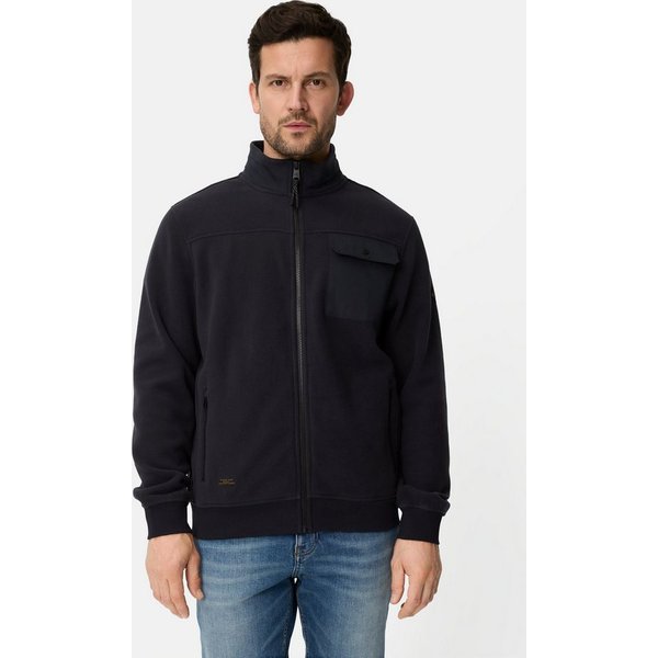 camel active Sweatjacke mit reflektierenden Details Langarm