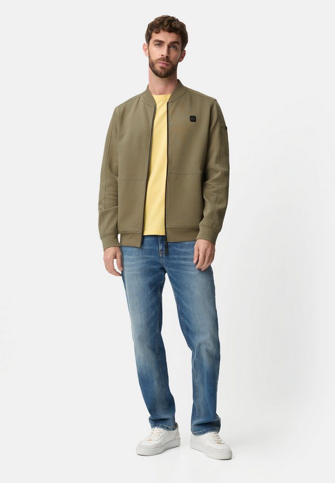 camel active Sweatjacke Sweatjacke mit Reißverschluss Langarm – Bild 2 von 5