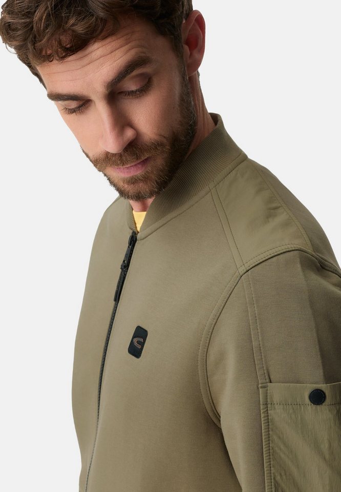camel active Sweatjacke Sweatjacke mit Reißverschluss Langarm – Bild 3 von 5