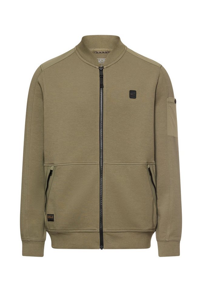 camel active Sweatjacke Sweatjacke mit Reißverschluss Langarm – Bild 5 von 5