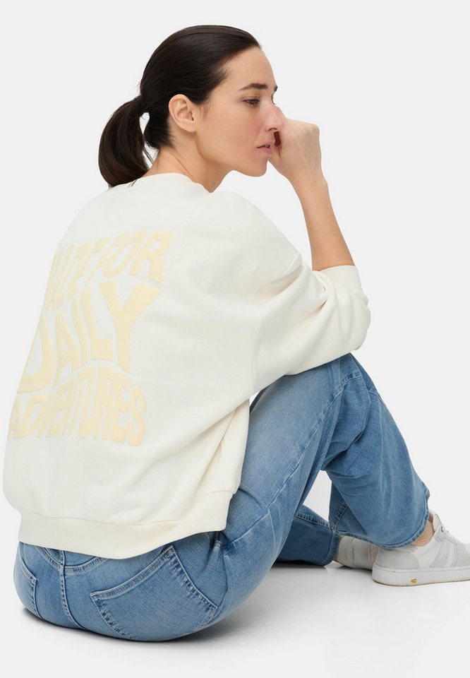 camel active Sweatshirt mit Backprint Langarm – Bild 4 von 5