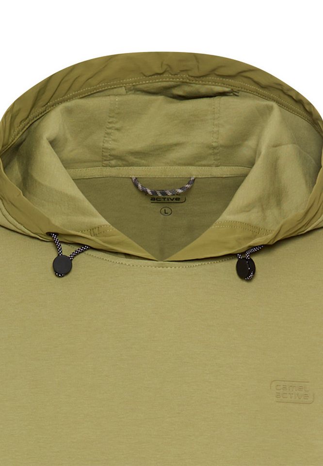 camel active Sweatshirt mit verstellbarer Kapuze – Bild 3 von 4