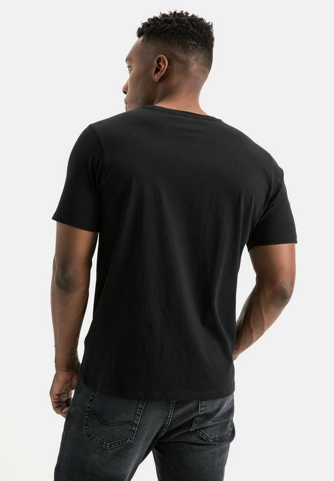 camel active T-Shirt aus reiner Baumwolle Kurzarm – Bild 2 von 5