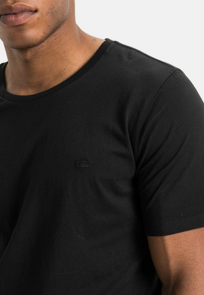camel active T-Shirt aus reiner Baumwolle Kurzarm – Bild 5 von 5