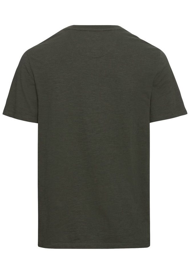 camel active T-Shirt mit Henley Ausschnitt – Bild 2 von 4