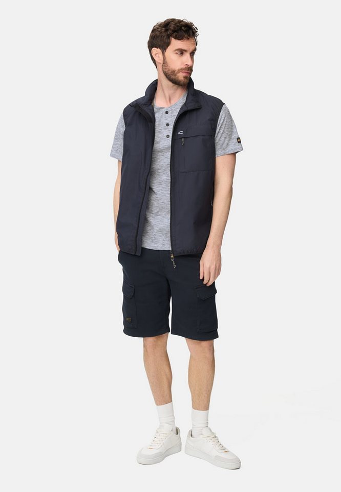 camel active T-Shirt mit Knopfleiste Kurzarm – Bild 3 von 5