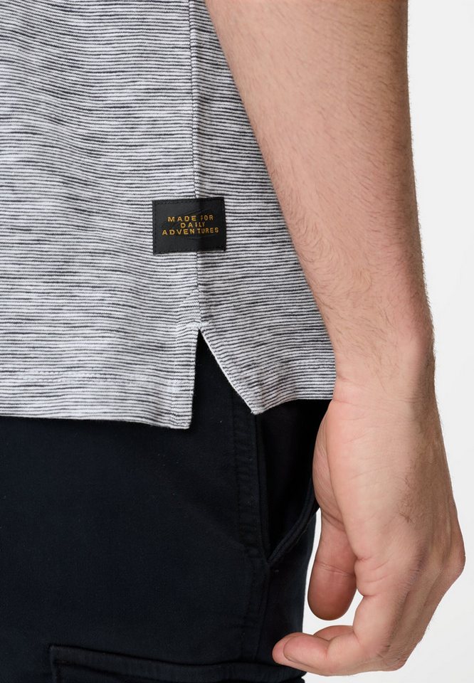 camel active T-Shirt mit Knopfleiste Kurzarm – Bild 5 von 5