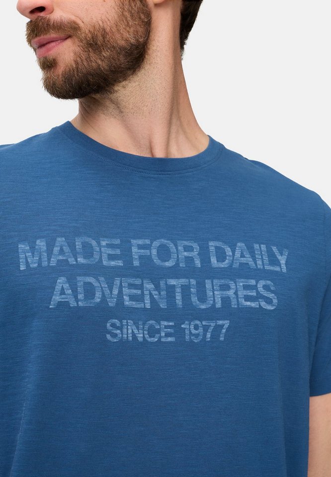 camel active T-Shirt mit reflektierenden Details Kurzarm – Bild 5 von 5