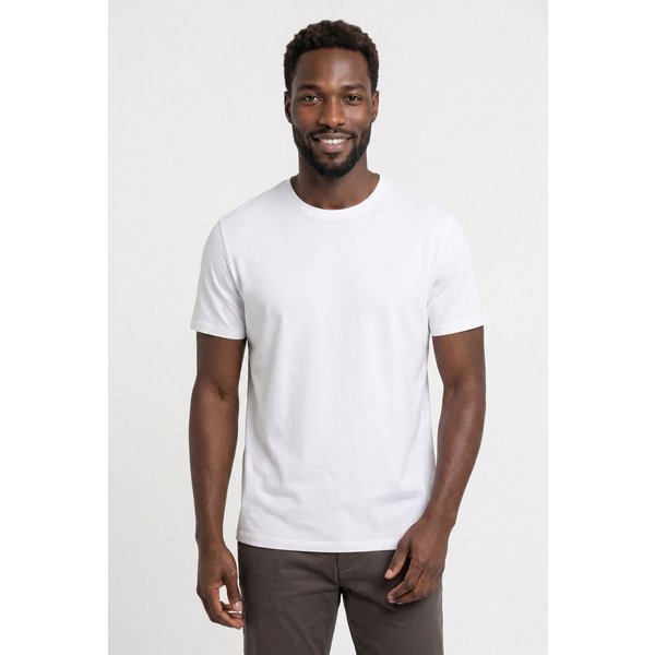camel active T-Shirt mit Rundhalsausschnitt