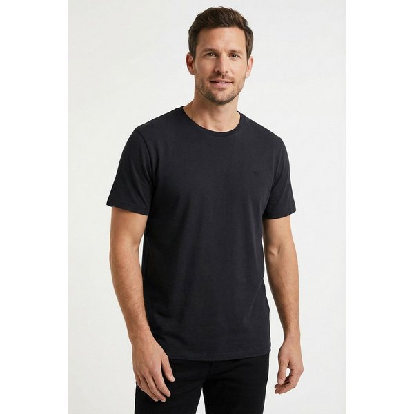 camel active T-Shirt mit Rundhalsausschnitt