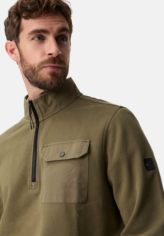 camel active Troyer mit reflektierenden Details Langarm Reflektierende Details – Bild 5 von 5