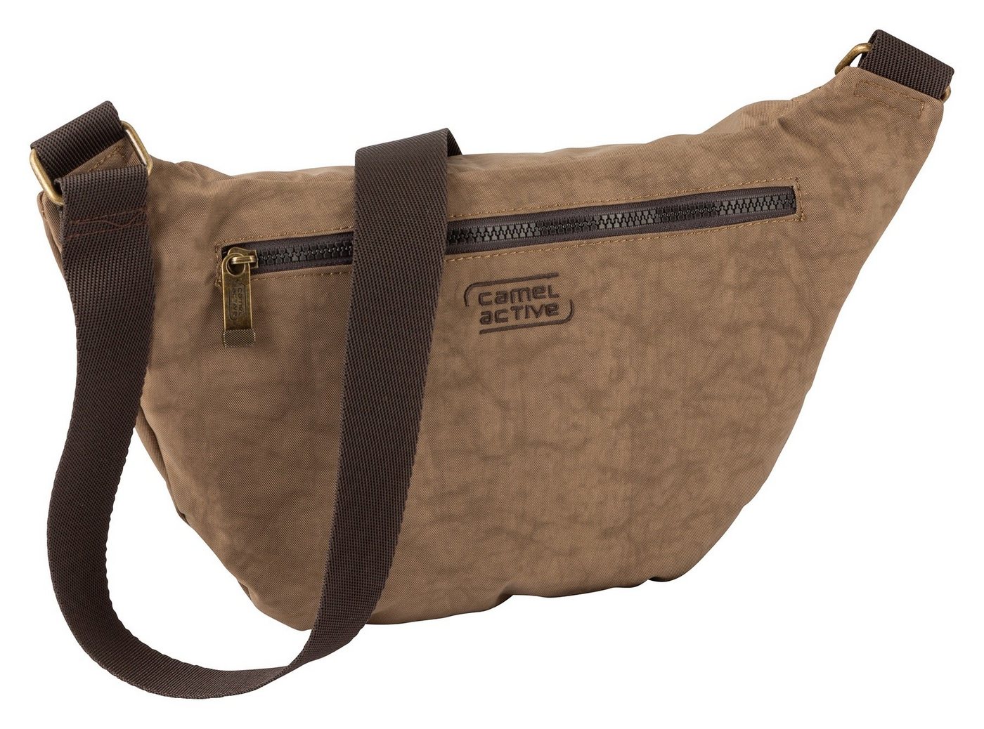 camel active Umhängetasche Journey, aus leichtem robusten Nylon, funktional perfekt für alle Lebenslagen – Bild 5 von 5