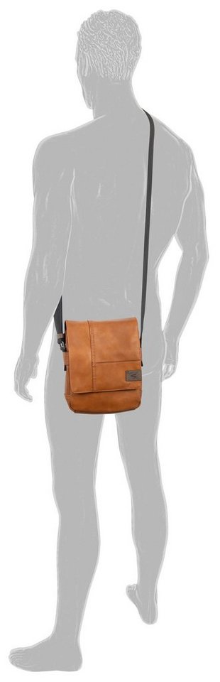 camel active Umhängetasche Laos, praktisch funktionaler Alltagsbegleiter mit vielen sportlichen Details – Bild 2 von 4