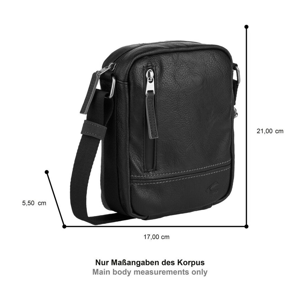 camel active Umhängetasche Traces, Herren, Schultertasche, funktional mit vielen Fächern – Bild 2 von 5
