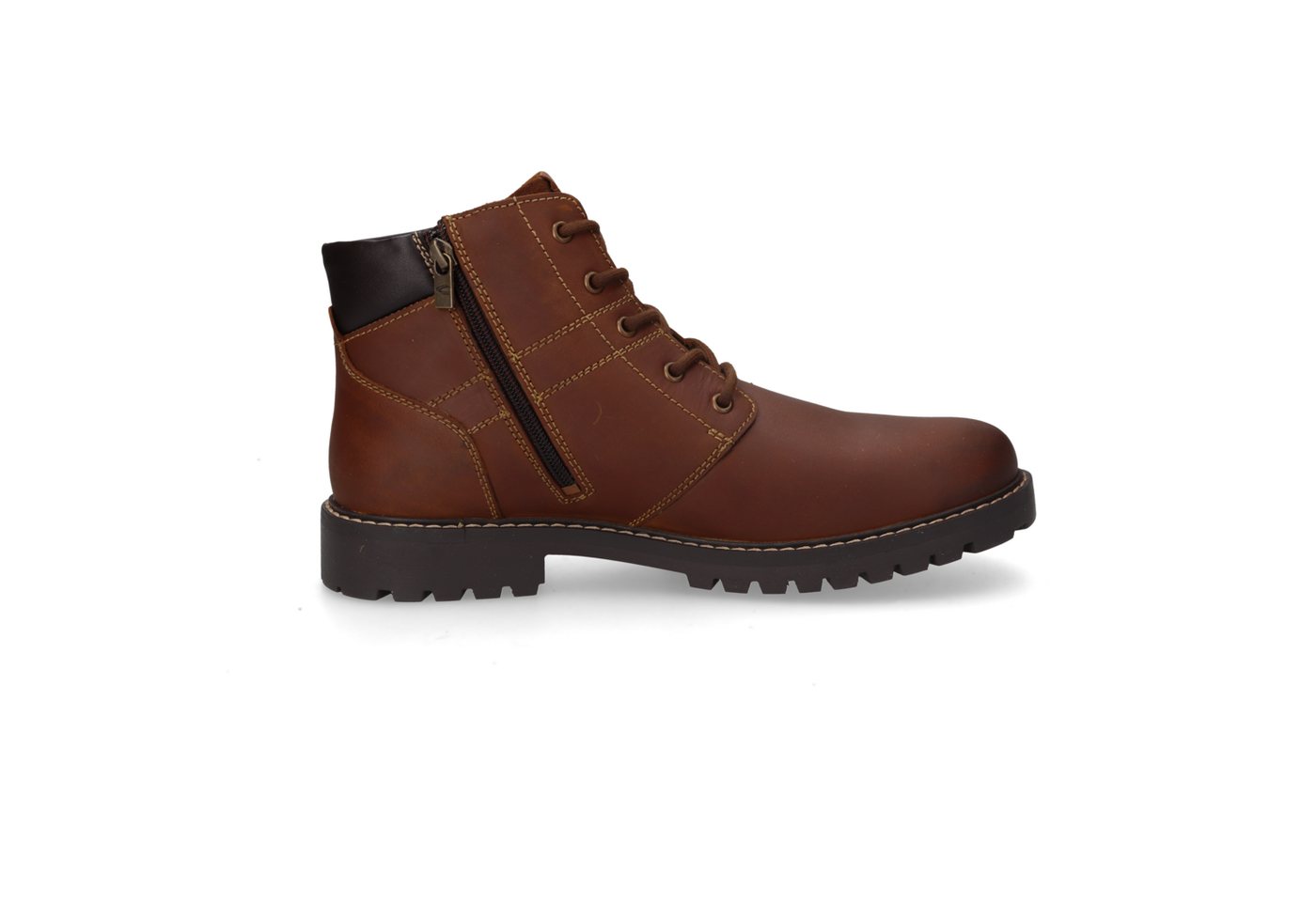 camel active Winterboots Schnürstiefel mit Profilsohle und Warmfutter – Bild 5 von 5