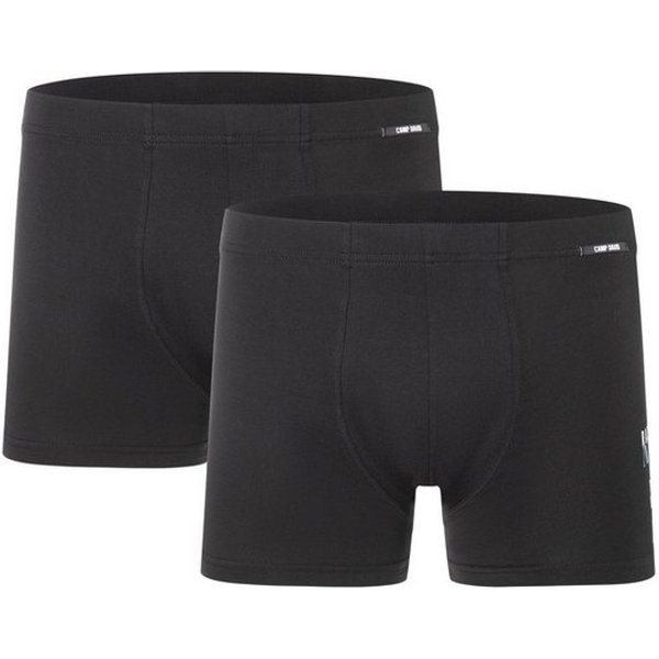CAMP DAVID Boxershorts casual (2er Pack) mit elastischem Bund