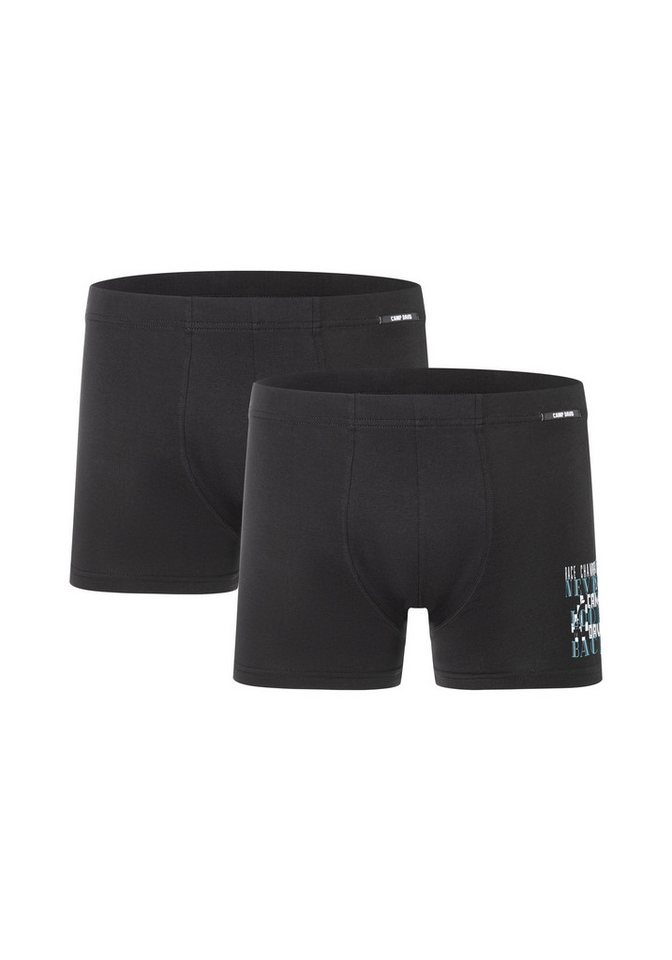 CAMP DAVID Boxershorts casual (2er Pack) mit elastischem Bund – Bild 3 von 3