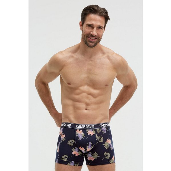 CAMP DAVID Boxershorts Set: (2-St) mit All Over Print
