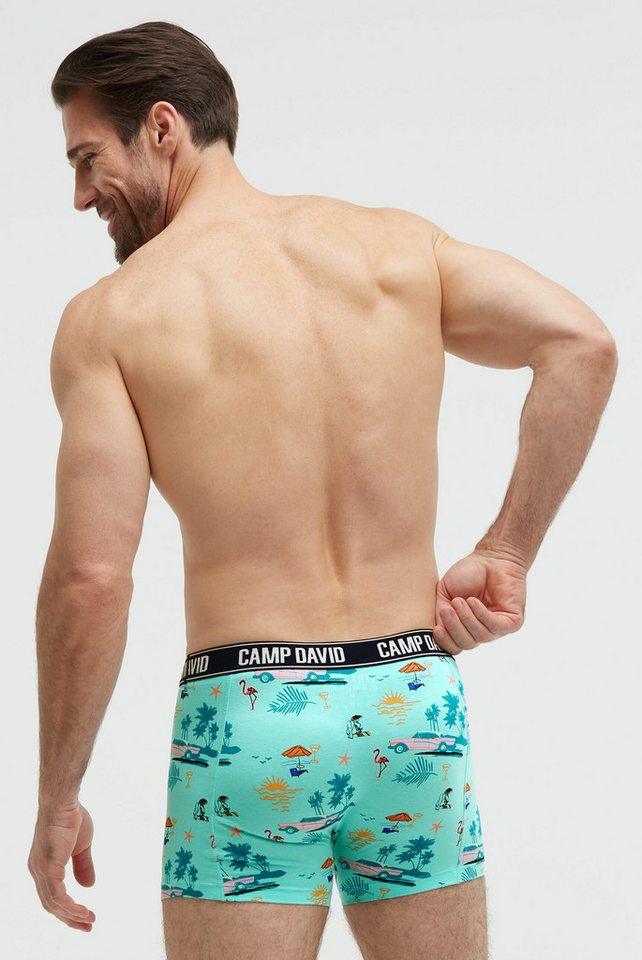 CAMP DAVID Boxershorts Set: (2-St) mit All Over Print – Bild 4 von 5