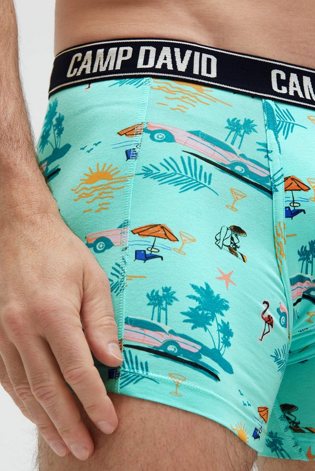 CAMP DAVID Boxershorts Set: (2-St) mit All Over Print – Bild 5 von 5