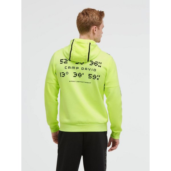 CAMP DAVID Kapuzensweatjacke mit Reißverschlusstaschen