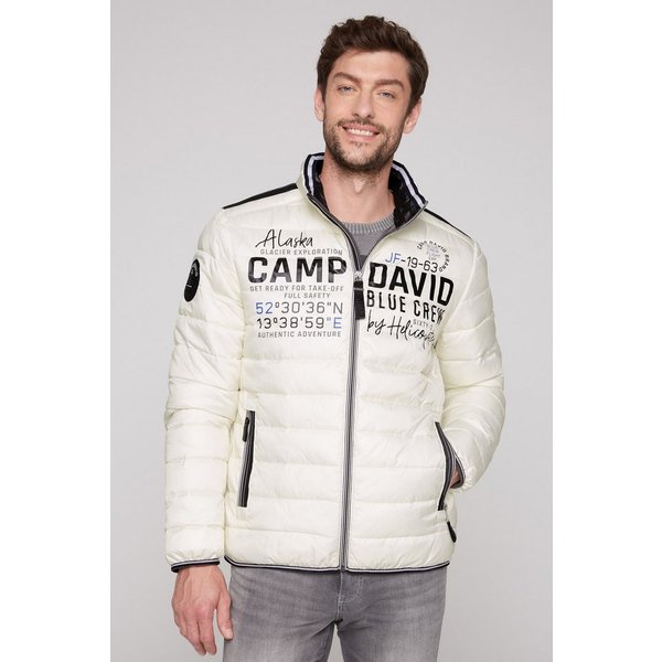 CAMP DAVID Outdoorjacke mit elastischem Saumabschluss