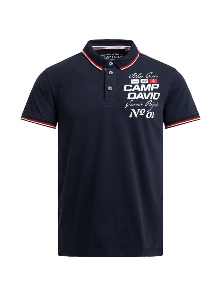 CAMP DAVID Poloshirt aus Baumwolle – Bild 2 von 5