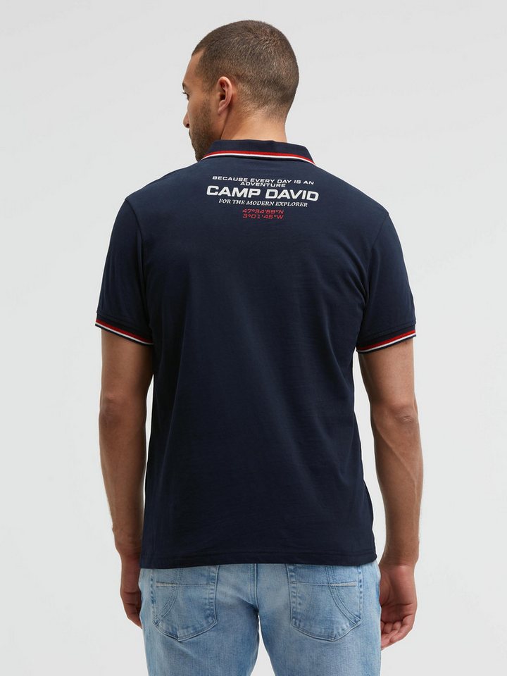 CAMP DAVID Poloshirt aus Baumwolle – Bild 5 von 5