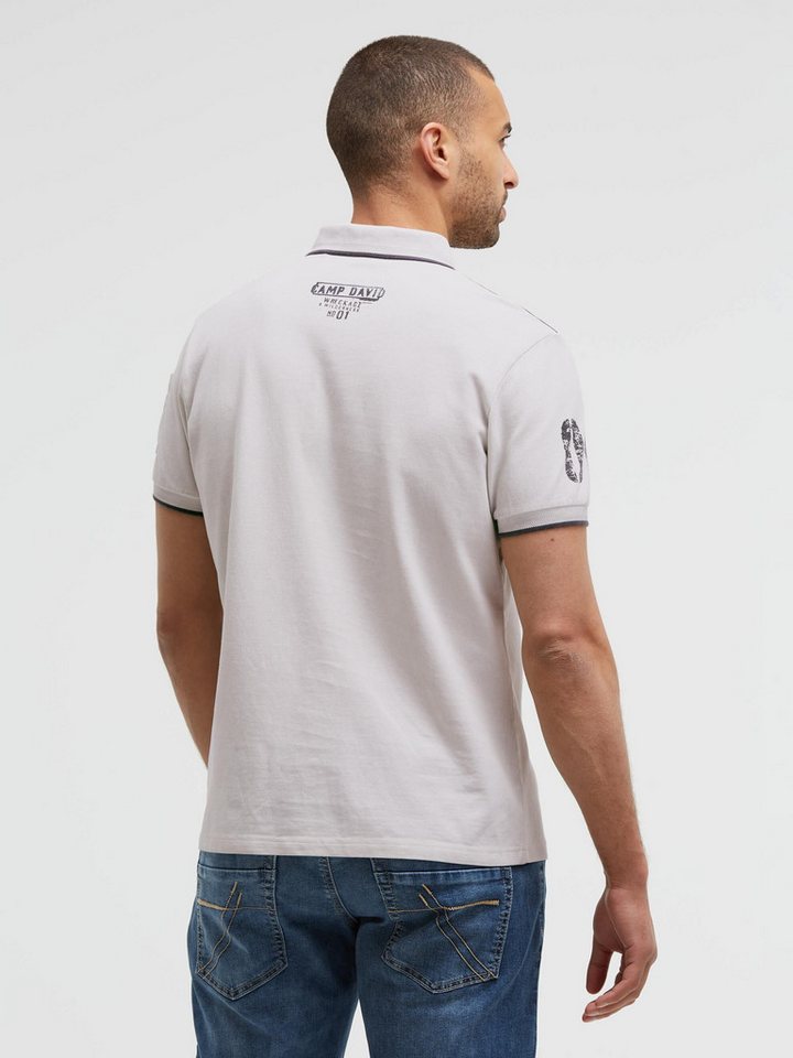 CAMP DAVID Poloshirt aus Baumwolle – Bild 5 von 5