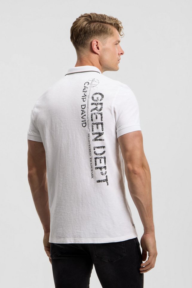 CAMP DAVID Poloshirt aus Baumwolle – Bild 5 von 5