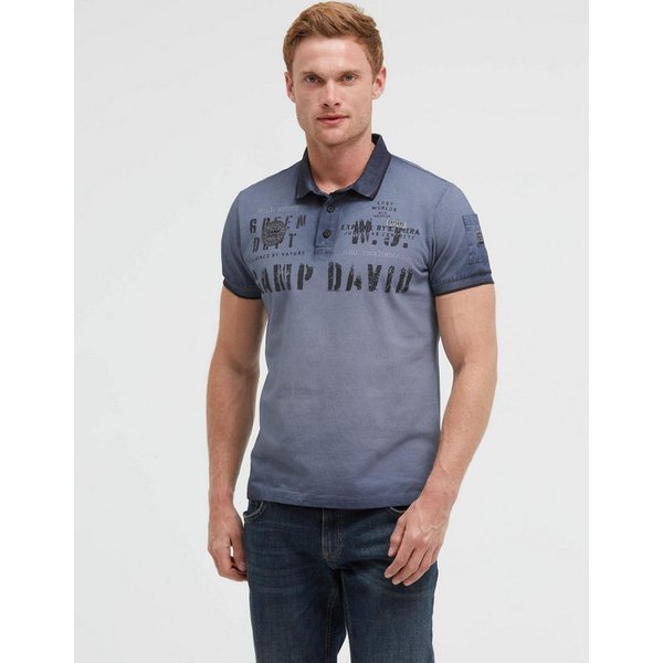 CAMP DAVID Poloshirt aus Baumwolle