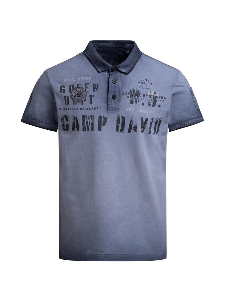 CAMP DAVID Poloshirt aus Baumwolle – Bild 2 von 5