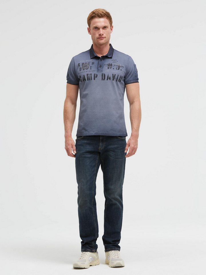 CAMP DAVID Poloshirt aus Baumwolle – Bild 3 von 5