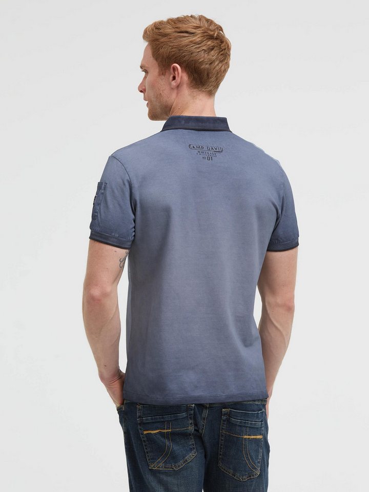 CAMP DAVID Poloshirt aus Baumwolle – Bild 5 von 5
