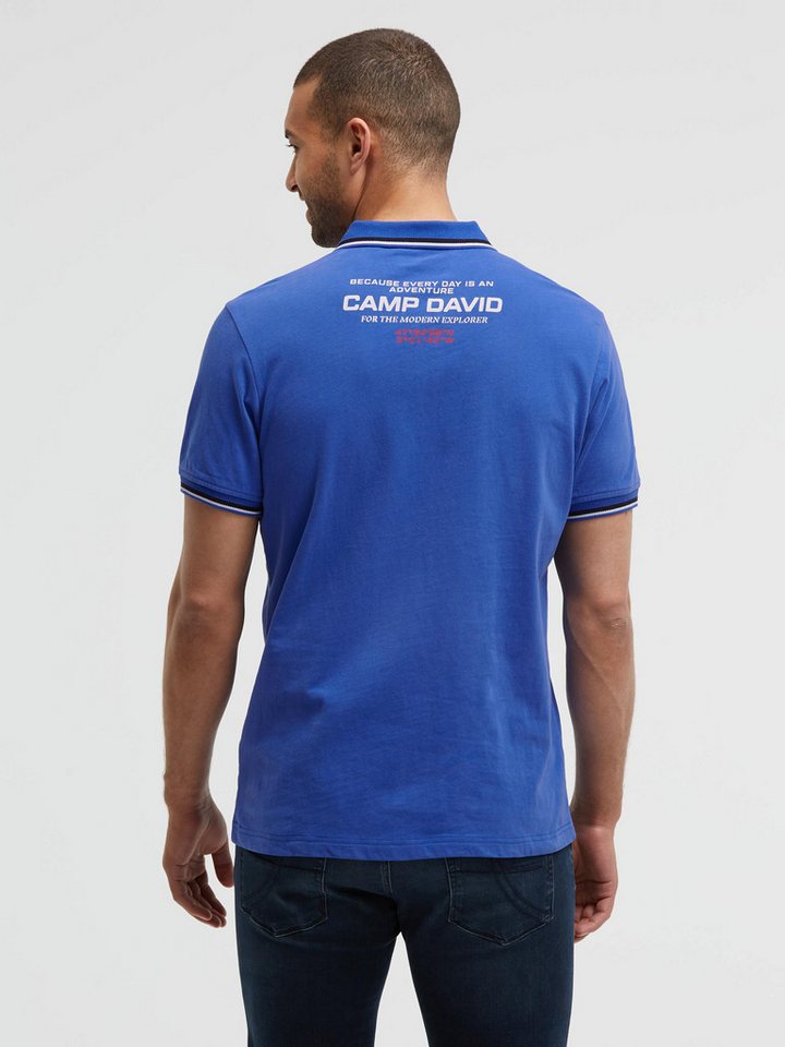 CAMP DAVID Poloshirt aus Baumwolle – Bild 5 von 5
